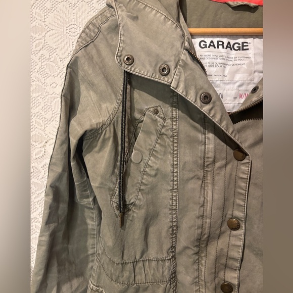 Garage cute green cargo jacket - Picture 2 of 4